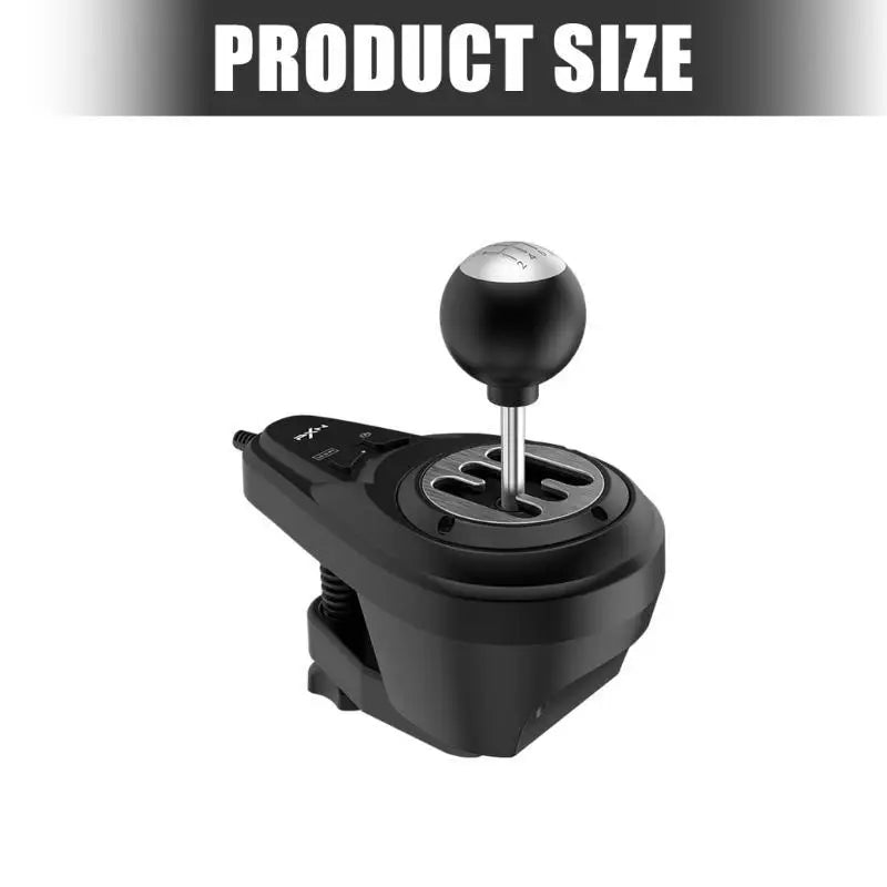 6+1 Gear Shifter Plugs Play Handbrake Button Fixed Clamp Design Metal