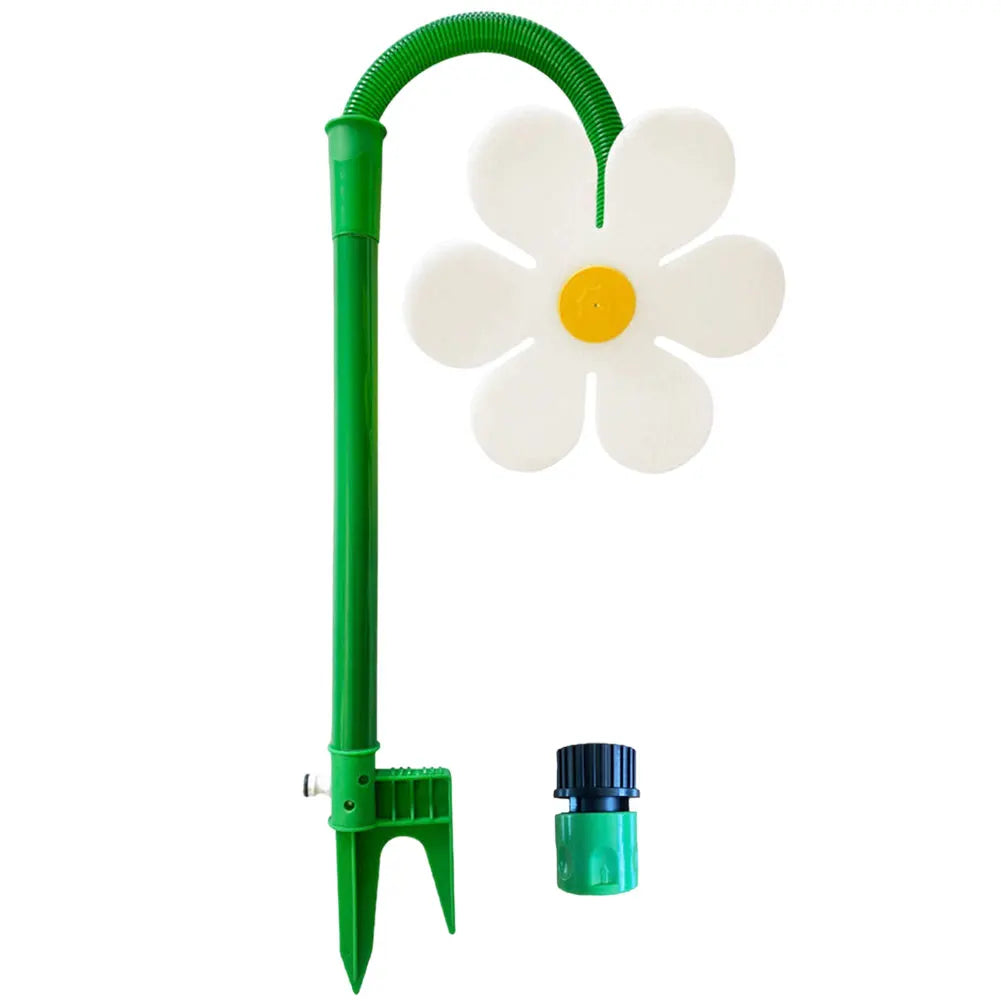 Dancing Flower Water Sprinkler 360 Rotating Fun Irrigation Tool