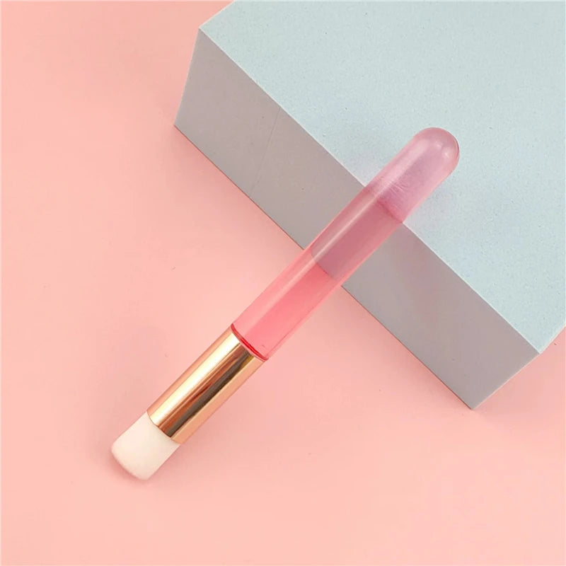 Professional Eyelash Extension Shampoo Cleaning Brush Pink Shining Eye Lash Lift Foam Cleaner Brushes Nose Face Clean Tools Zpaxo Transparent Red