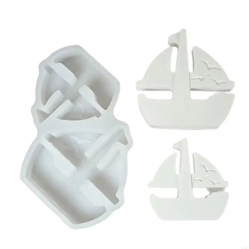 Sailing Boats Silicone Moulds Plasters Molds Ornament