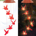 Solar Wind Chimes Linghts Bird Outside Moms Gifts Unique Cardinal Zpaxo Default Title