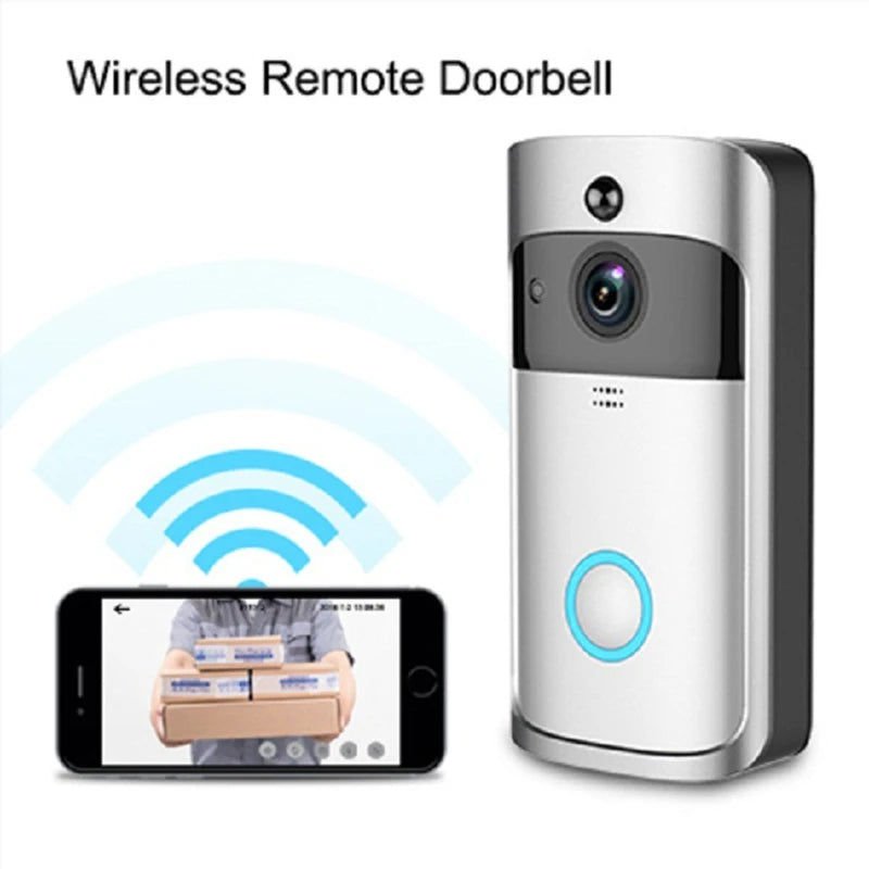 720P HD Smart Home Wireless WIFI Doorbell Camera Security Video Zpaxo