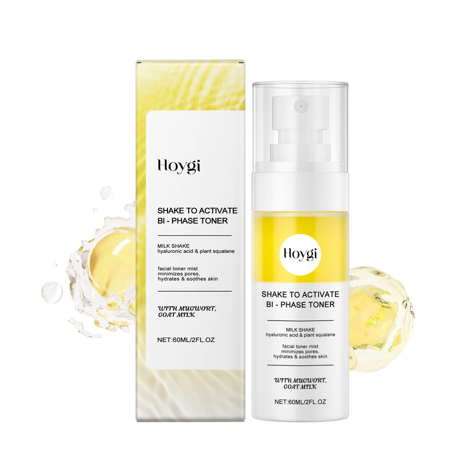 Hyaluronic Acid Moisturizing Facial Spray Brightening Relieve Redness Irritation Soothing Skin Nourishing Mist Face Essence Zpaxo 60ml boxed