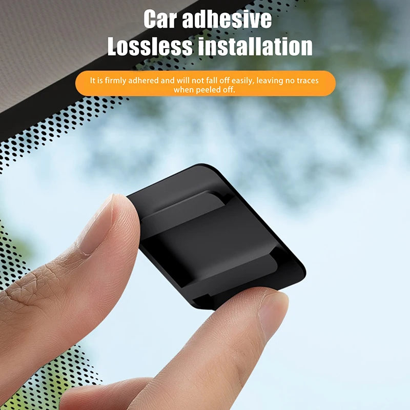Universal Car Toll Pass Holder Adhesive Sticky ETC Bracket Removable