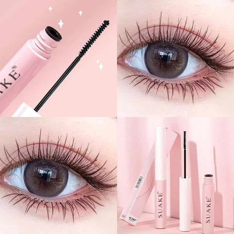 Black Brown Mascara 3D Lengthens Eyelashes Extra Volume Waterproof Zpaxo Black