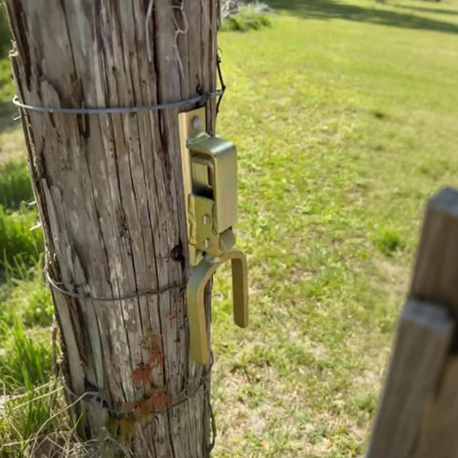 Self Closing Heavy Duty Spring Loaded Gate Latch Lock Farm Ranch Shed