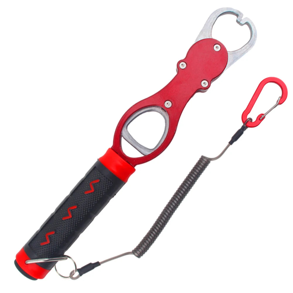 Fish Lip Gripper Fishing Lanyard Non-slip Handle Grip Tool Scales