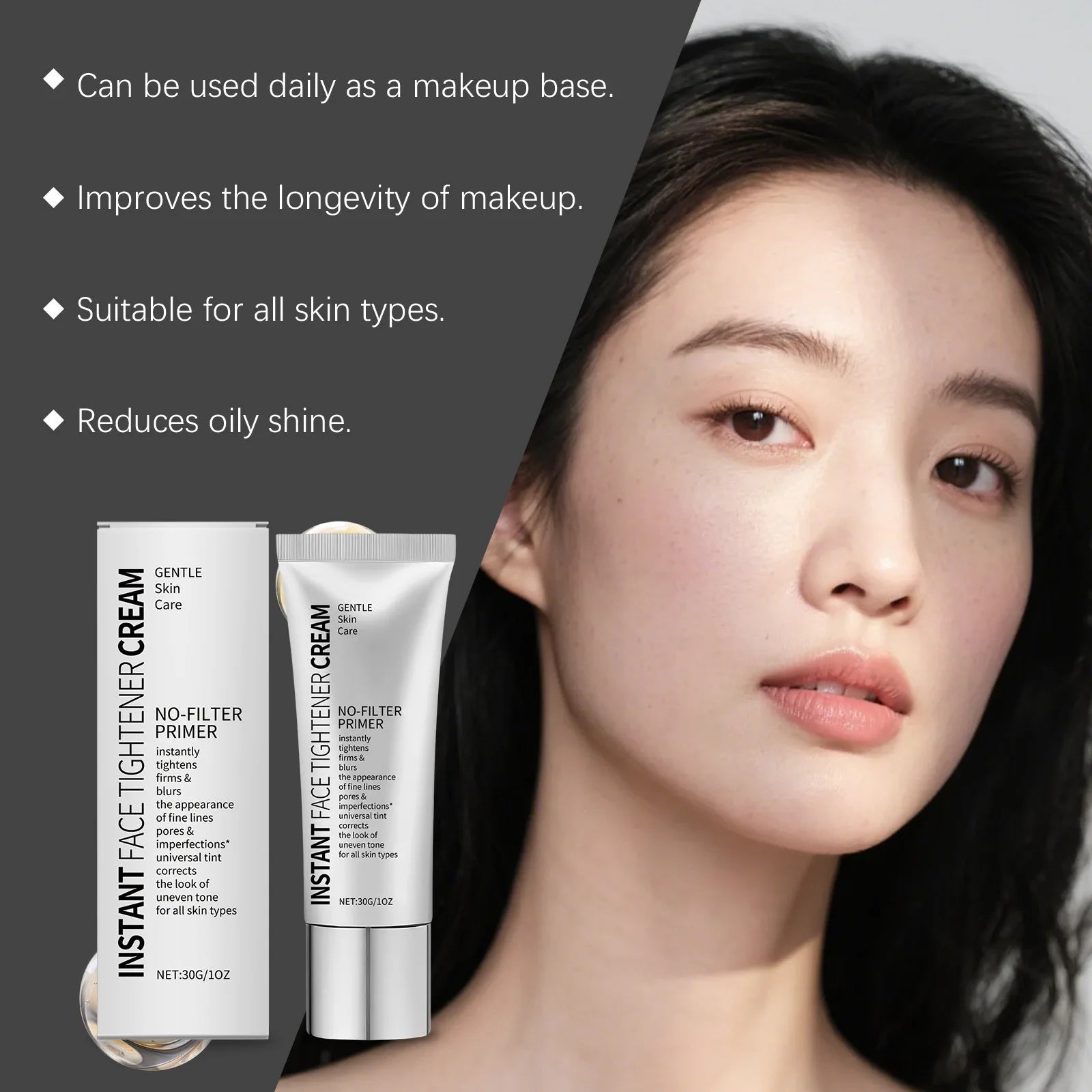 Facial Makeup Primer – Firming, Oil Control & Smooth Finish Makeup Primer Zpaxo