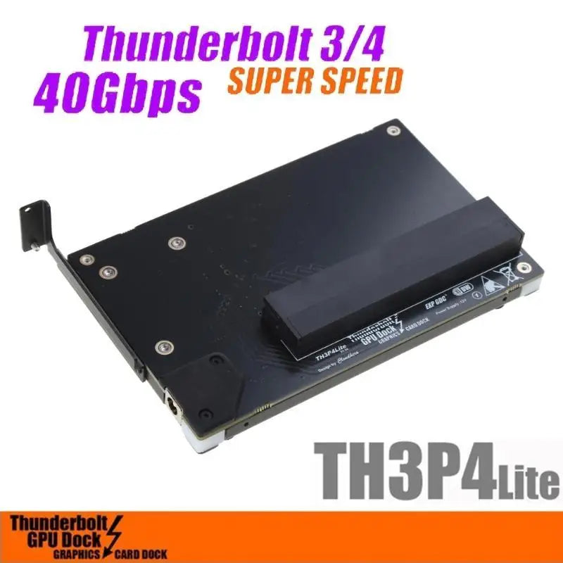 652F TH3P4 Lite Thunderbolt-compatible 3 4 GPU Dock Graphics Video Zpaxo