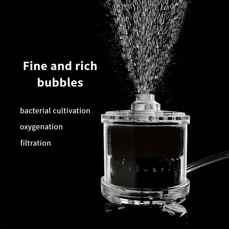Aquarium Filter Fish Poop Stool Toilet Manure Suction Collector Tank