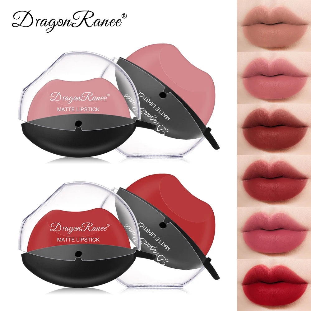 Lazy Lipstick Can Be Made into Makeup, Not Easy to Fade, Not Easy to Stain, Long-Lasting Moisturizing Lipstick, Moisturizing Matte Zpaxo