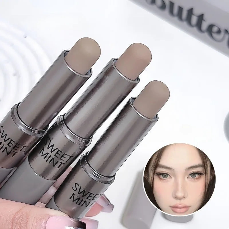Matte Concealer Contour Stick Moisturizing Lasting Smooth 3D Nose