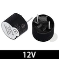 BS 3-24V Active Piezo Buzzers Mini 5-Pin Magnetic Alarm Modules Zpaxo 10pcs 12v