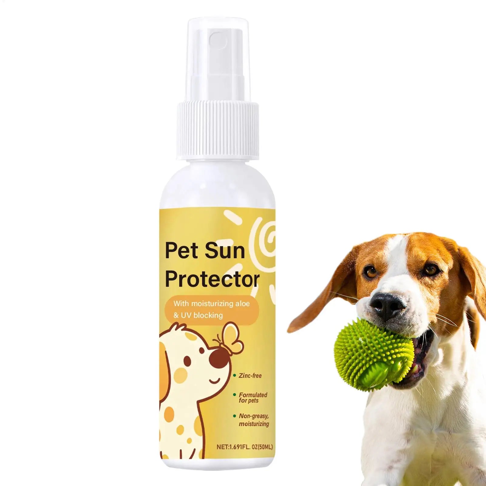 Dog Sunblock Waterproof Sweat-resistant UVA UVB Rays Prevention