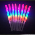 Colorful Flashing LED Cotton Candy Cones Reusable Waterproof Glow