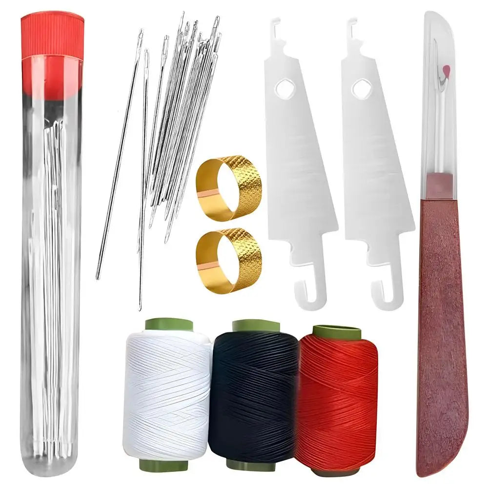 Sewing Needles Big Eyed Needle Thread Tools Piercer Household DIY