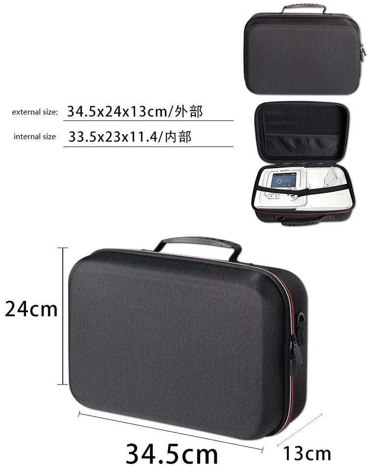 Big External Hard Drive Bag Projector Protection Storage Case Zpaxo Large Black Version
