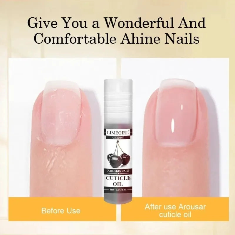 6 Smells Rolling Nail Nutrition Oil Pen Treatment Repair Prevent