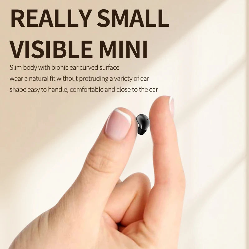 MINI13-N Ultra Small Mini Invisible Wireless Bluetooth Earphones Ear Zpaxo