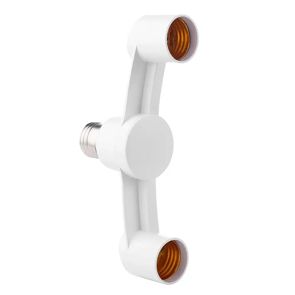 10- E27 2E27 Conversion Lamp Holder 85-285V Head Home Hotel Lighting Zpaxo