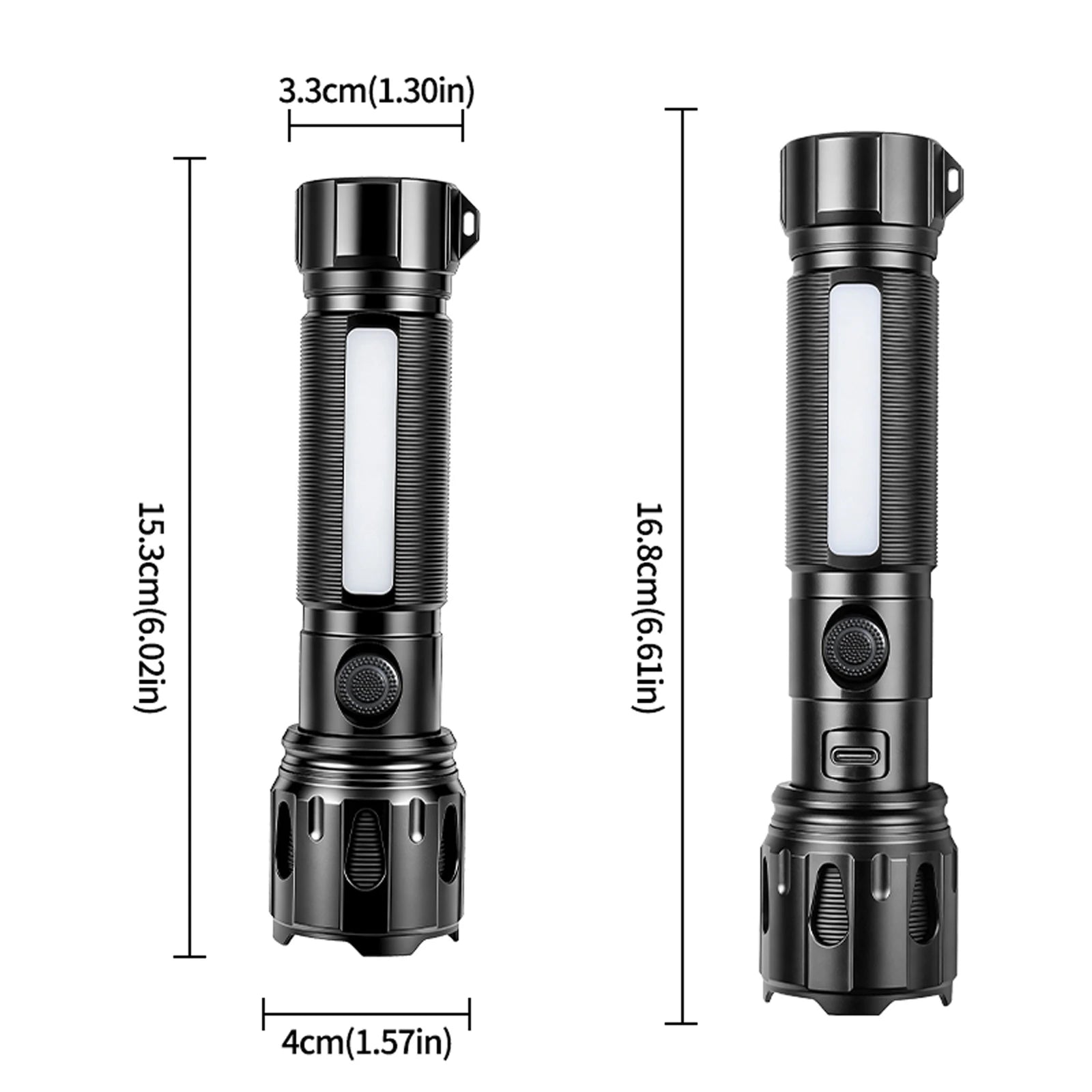 RGB Magnetic Pocket Light Multi-purpose Aluminum Alloy Bright