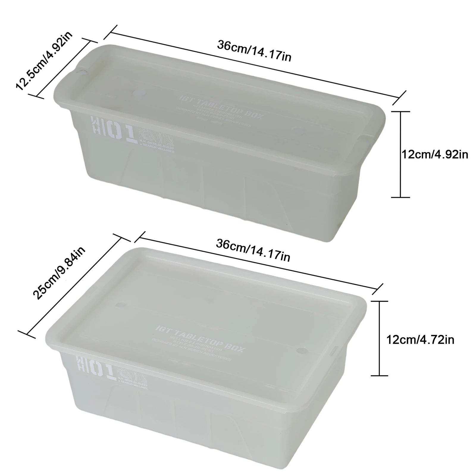 IGT Table Tea Tray Portable Accessories Large Capacity Camping