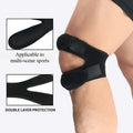 Pressurized Knee Wrap Sleeve Support Bandage Pad Elastic Braces Hole