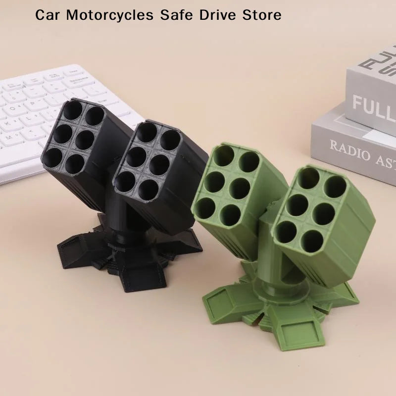 Military-style Anti Aircraft Gun Pen Holder Olive Green