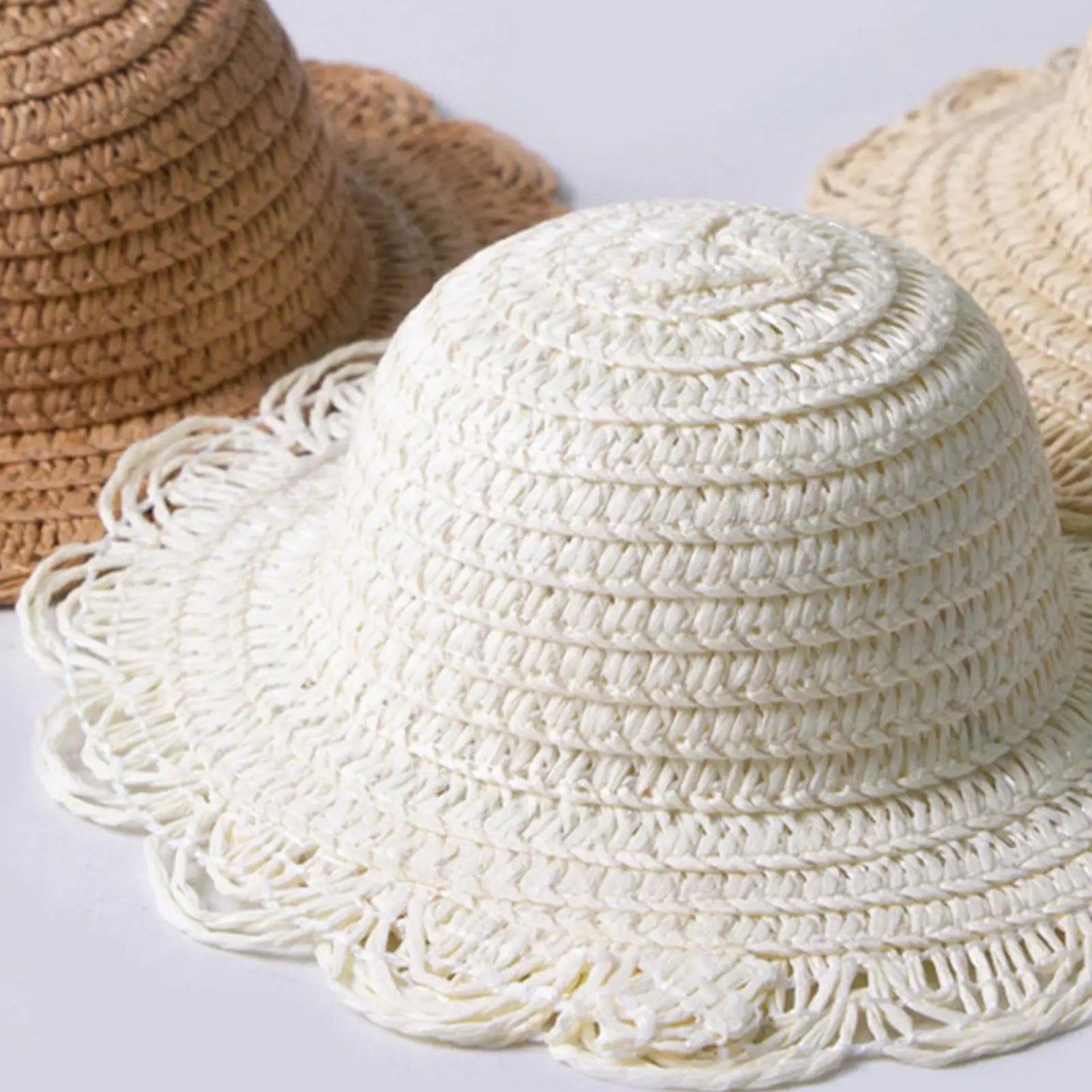 Dog Straw Hat Cute Adjustable Pet Woven Hat Dog Decorative Hat Photo Prop Dog Cat Sunshade Caps Run Straw Hat For Small Dog Cat Zpaxo
