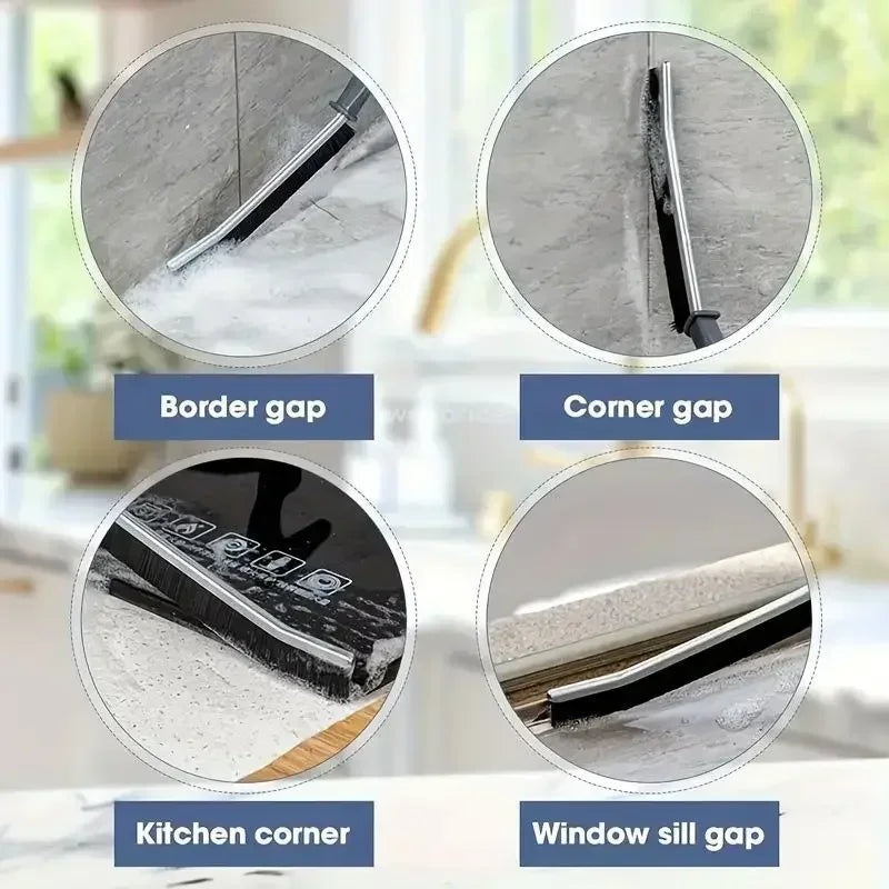 Crevice Cleaning Brush Durable Car Kitchen Tile Grout Dead End Bristle Cleaning Brush Bedroom Floor Line Cleaning Brushes Zpaxo