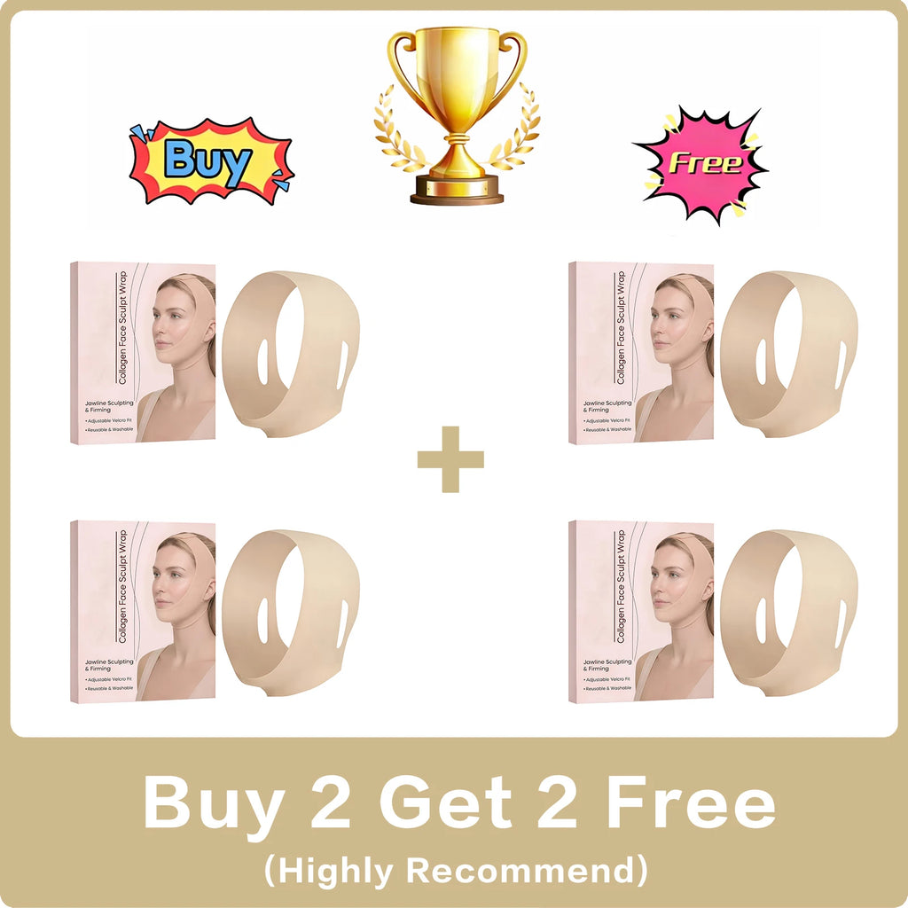 V Line Facial Contour Lifting Care Strap Soft Stretch Face Wrap Improve Jaw Line Invisible Breathable Beauty Tool Daily Care Zpaxo Buy 2 Get 2 Free