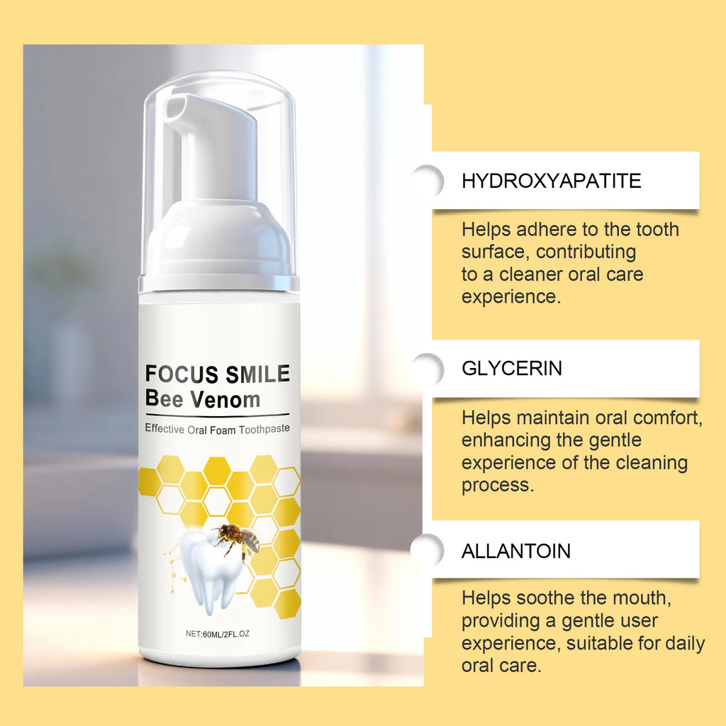 Teeth Cleaning Mousse – Fresh Breath, Brightening & Gum Care Oral Care Mousse Zpaxo
