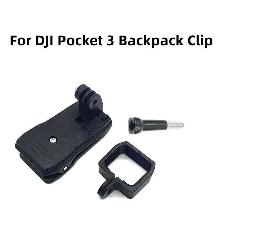 Magnetic Backpack Clip Mount for DJI OSMO Pocket 3 | 360° Ball Camera Clip Mount Zpaxo no brand pocket3