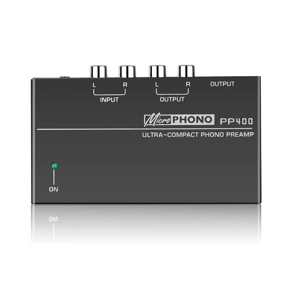 PP400 Ultra-compact Phono Preamp Preamplifier Home Mini Audio