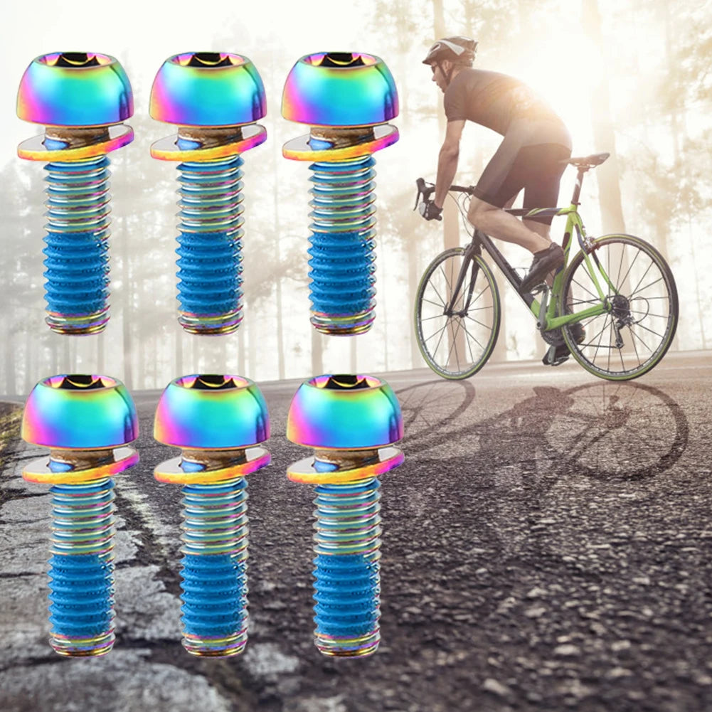 M6x17mm Bike Crank Caliper Handlebar Stem Fixing Screws MTB Road