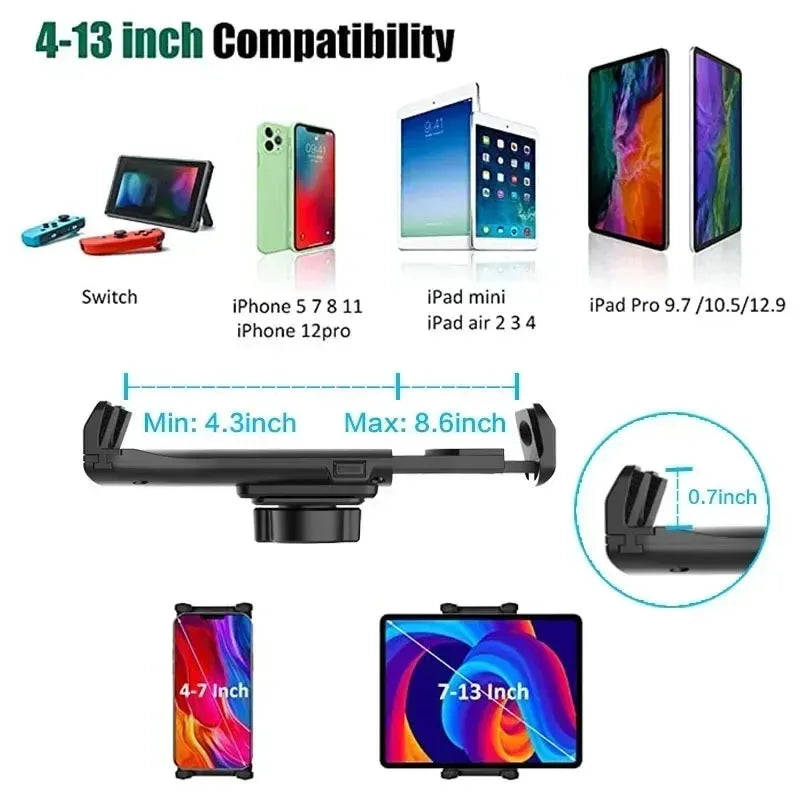 360° Car Cup Holder Tablet & Phone Mount – Universal Stand