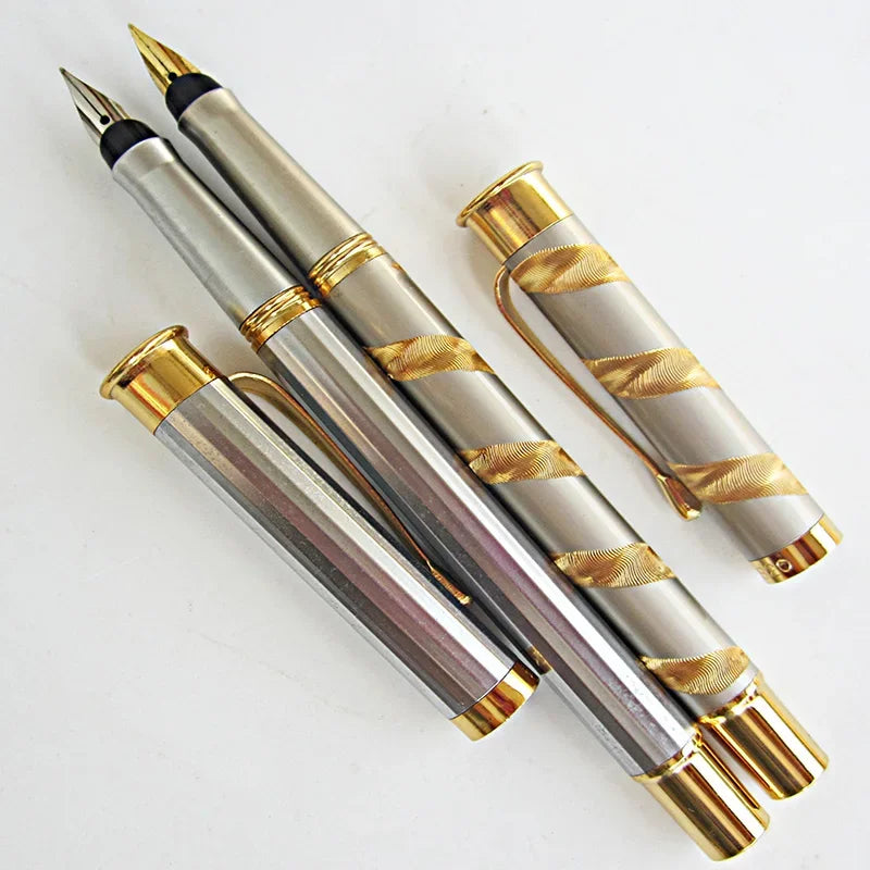 Old Vintage Rare Yong Sheng 820 Fountain Pen, FINE NIB Wth Metal Rods, Office, Daily Stationery Collection, New Zpaxo