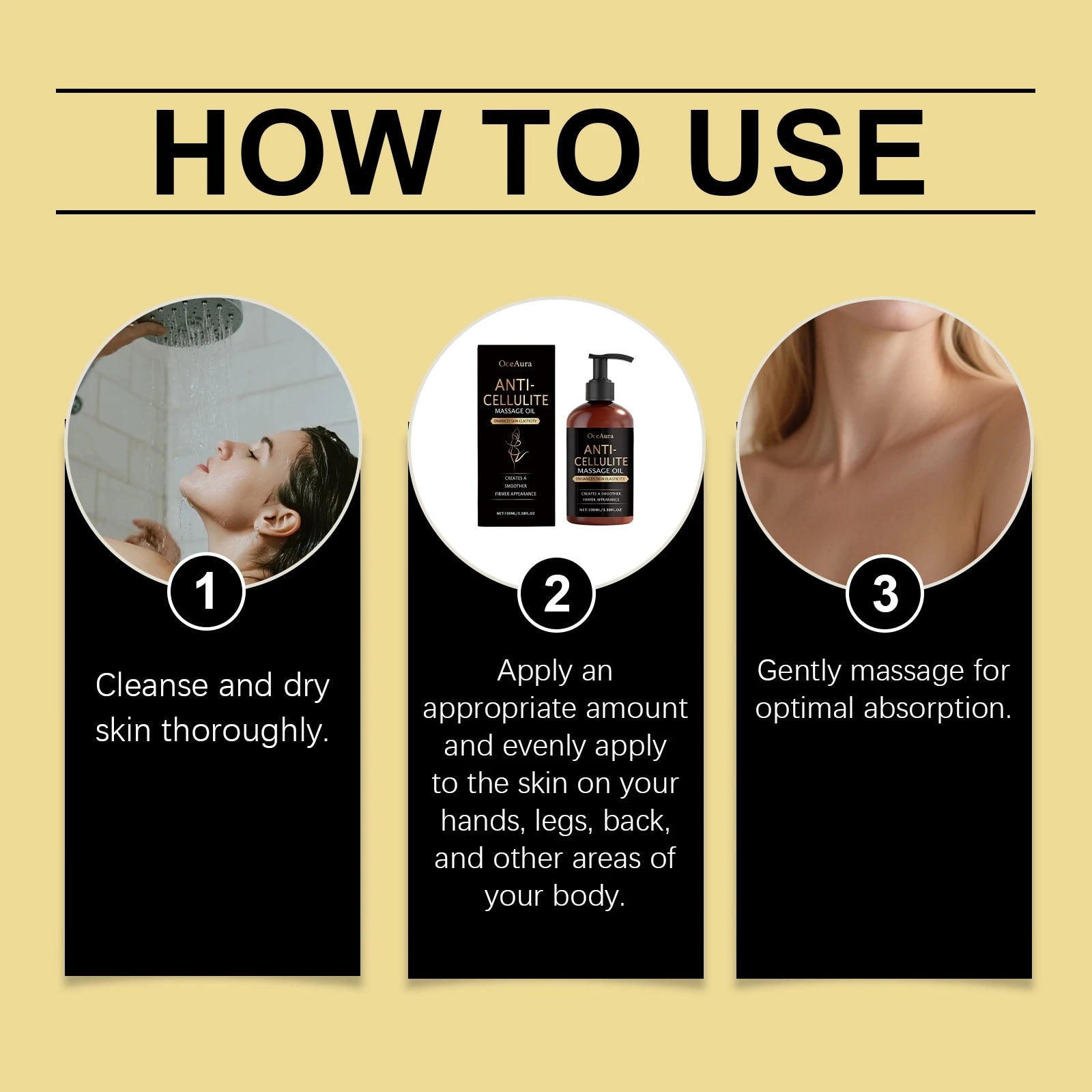 Body Massage Oil for Firming Hydration Dry Skin Moisturizer Winter Skincare Gift Set Refreshing Non Greasy Aromatherapy Festive Zpaxo