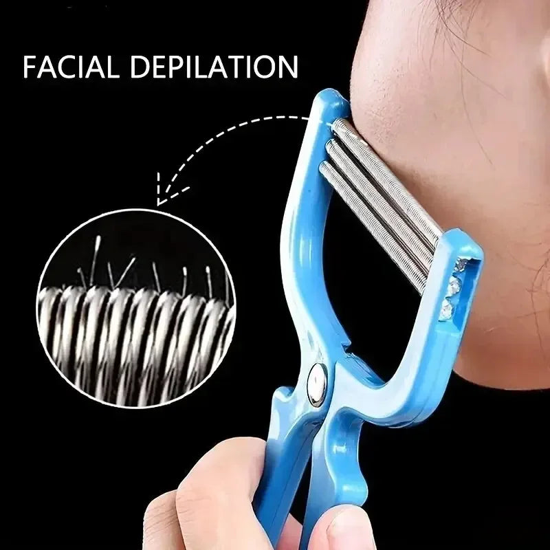 Women's Manual Facial Hair Remover Threading Epilator Tool
