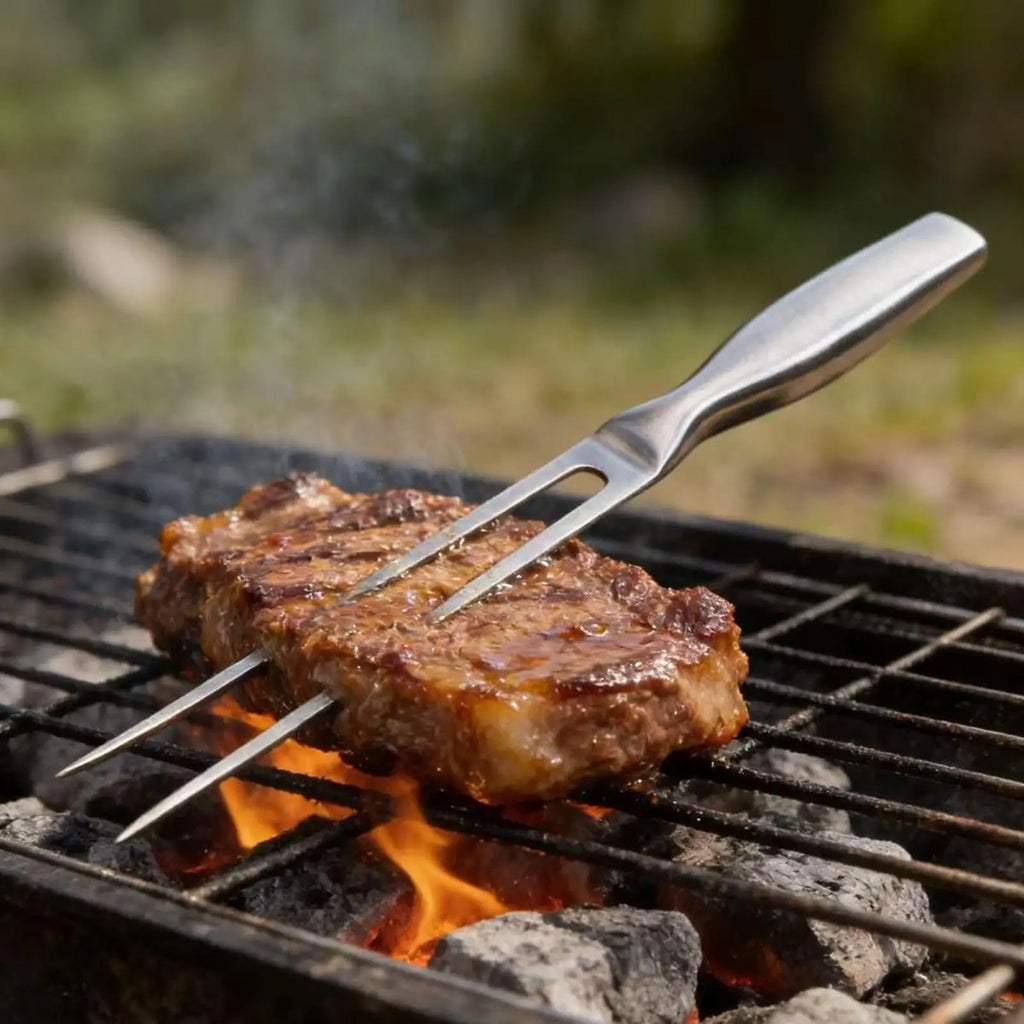 BBQ Grill Tool Stainless Steel Barbecue Utensils Case Outdoor Cooking