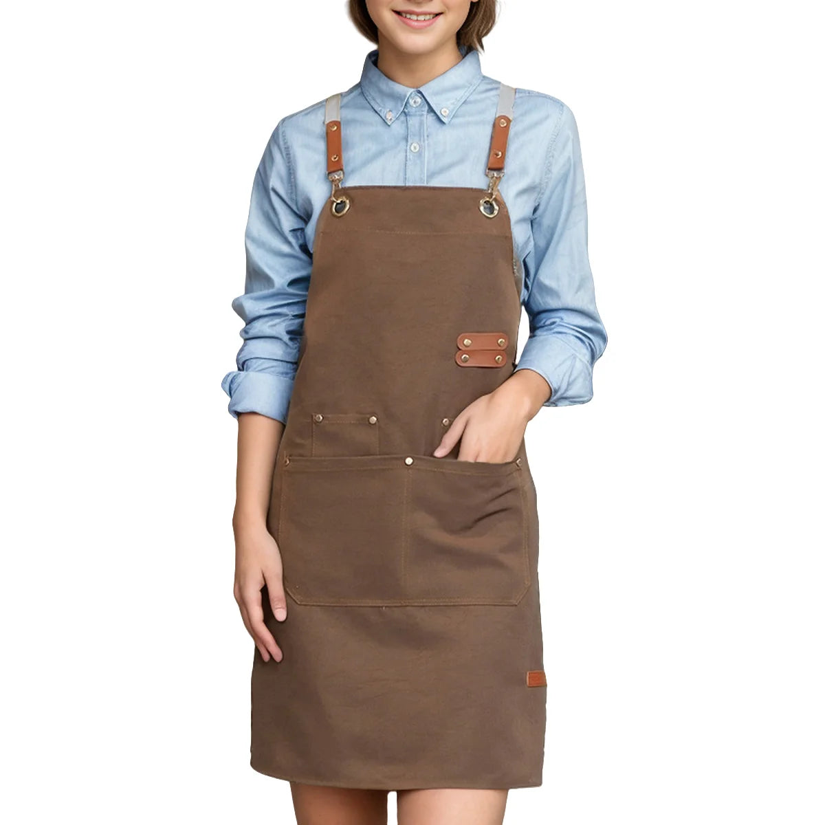 Multi-scene Work Apron Chefs Waiters Suitable Hotel Restaurant Coffee