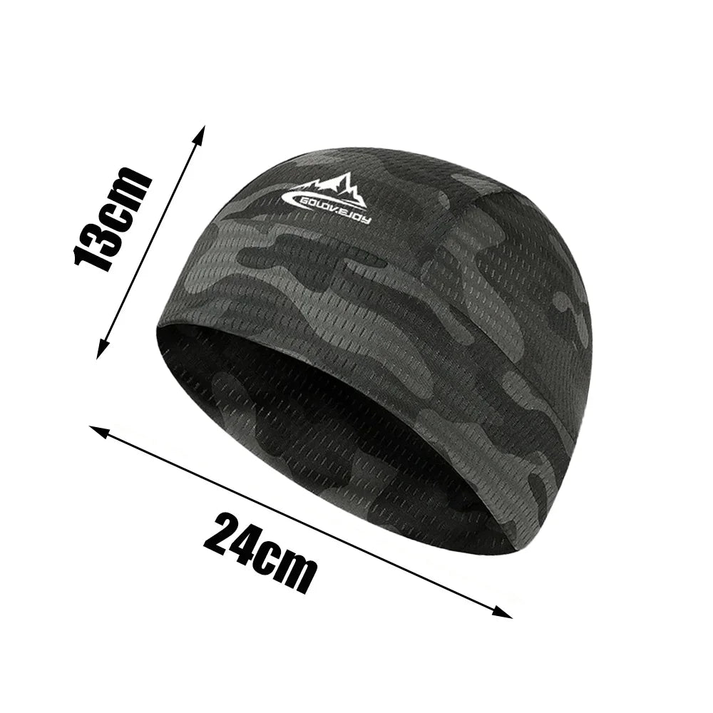 Cycling Cap Quick Dry Outdoor Anti-UV Sports Cooling Hat For Men Women Skull Cap Helmet Liner Sweat Cap for Bike MTB Running Hat Zpaxo