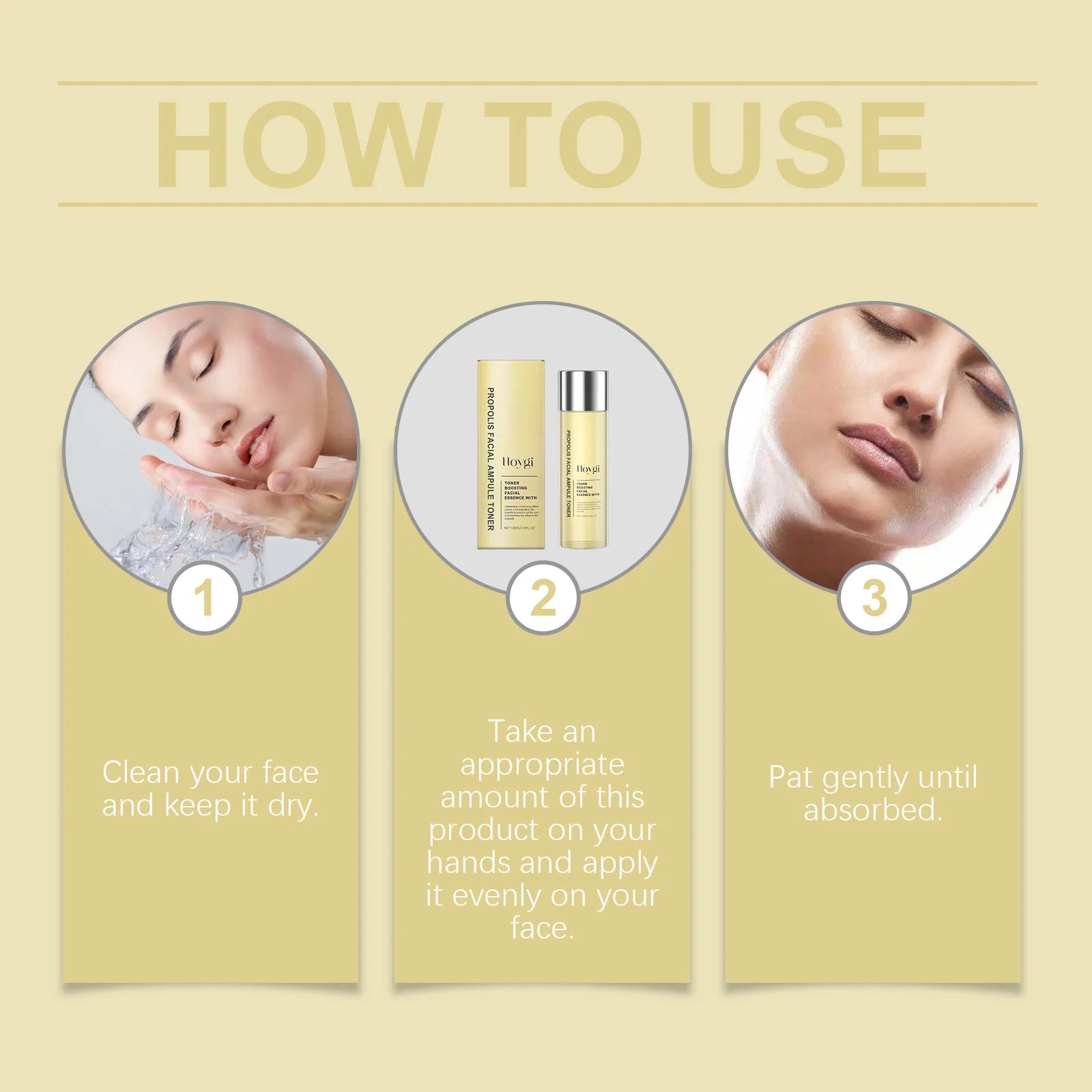 Hoygi Honey Ceramide Facial Toner – Sensitive Skin Barrier Facial Toner Zpaxo