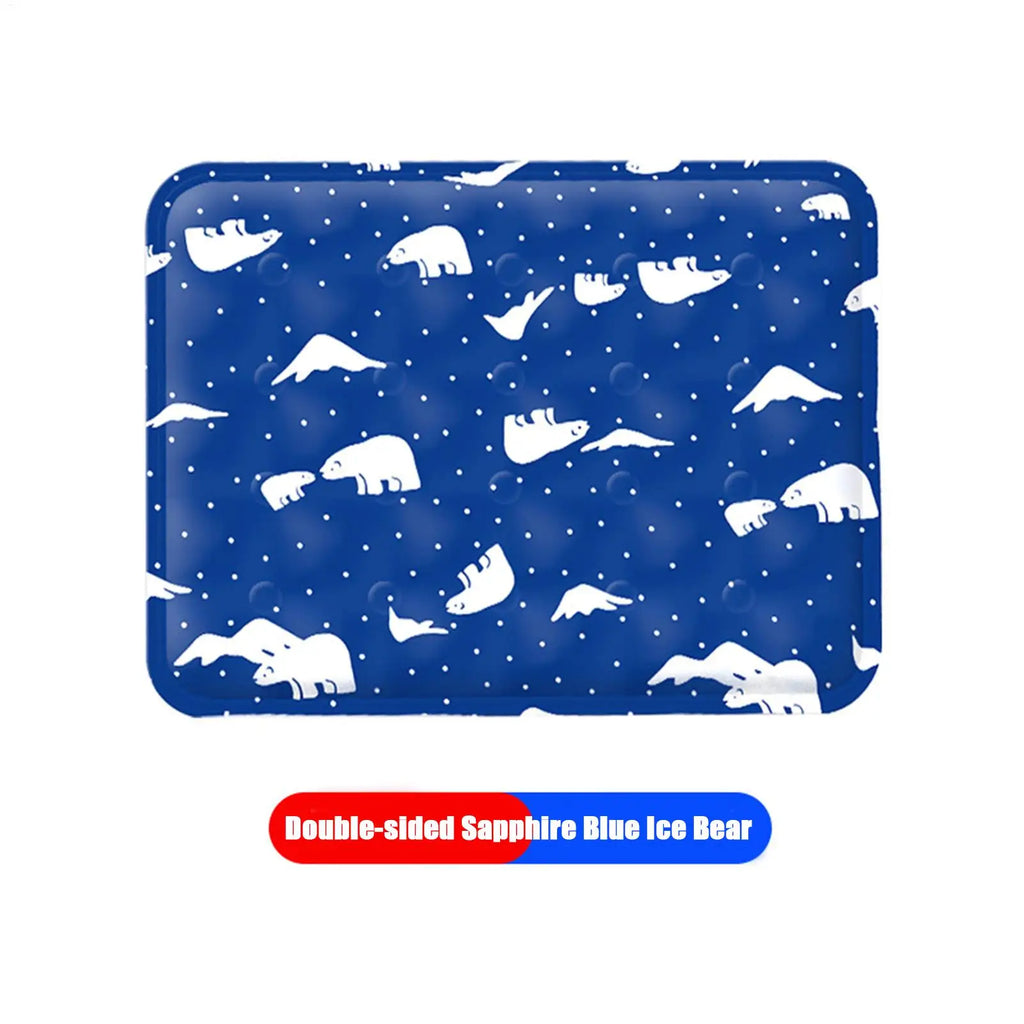 Pet Cooling Mat – Ice Gel Pad for Dogs & Cats | Summer Pet Cooling Mat Zpaxo