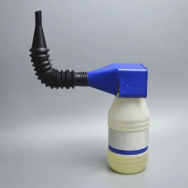Car Refueling Funnel Gasoline Foldable Engine Oil Tool Plastic Auto