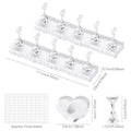 Magnetic Press-On Nail Stand Set – Display & Art Holder Nail Art Display Stand Zpaxo A CN