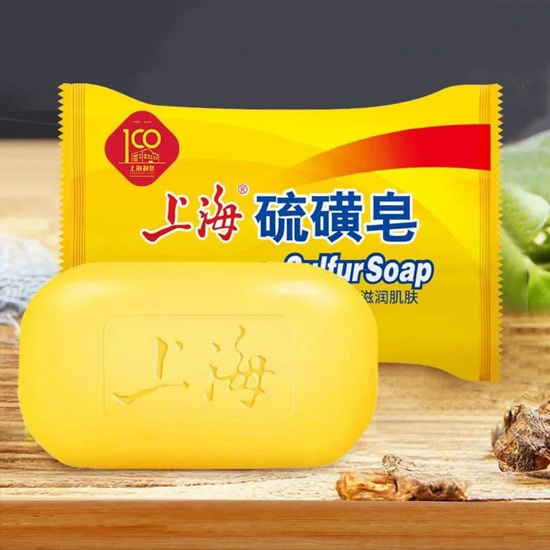Shanghai Sulfur Soap – Oil Control & Acne Cleanser 3/5 Pack Sulfur Cleansing Soap Zpaxo
