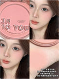 INTO YOU Fluffy Pillow Single BLUSHER Shades Long-lasting Zpaxo PW03