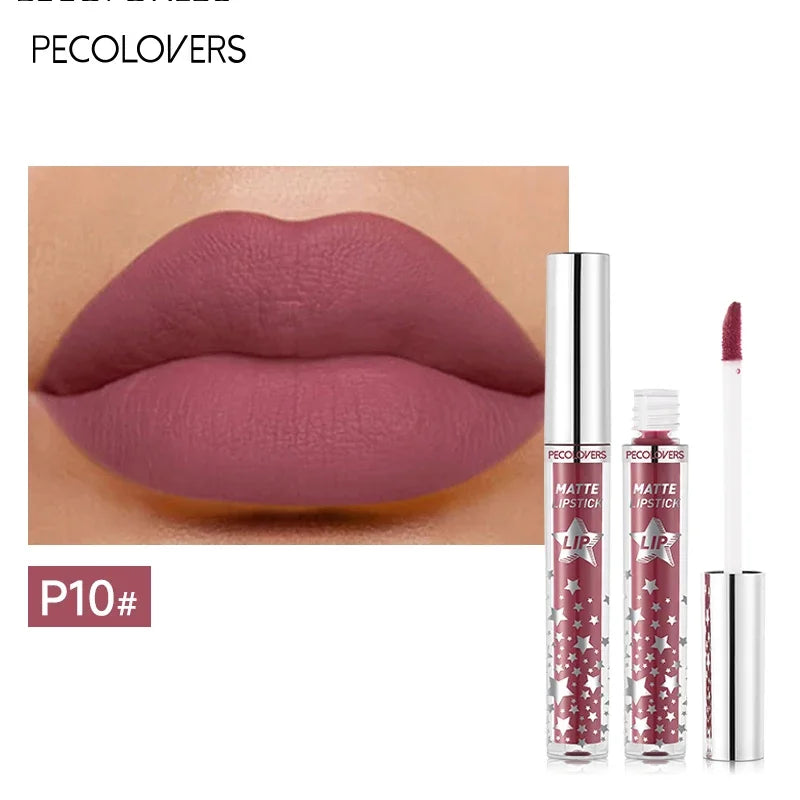 Soft Delicate Texture Matte Finish Nude Makeup Non-stick Lipstick
