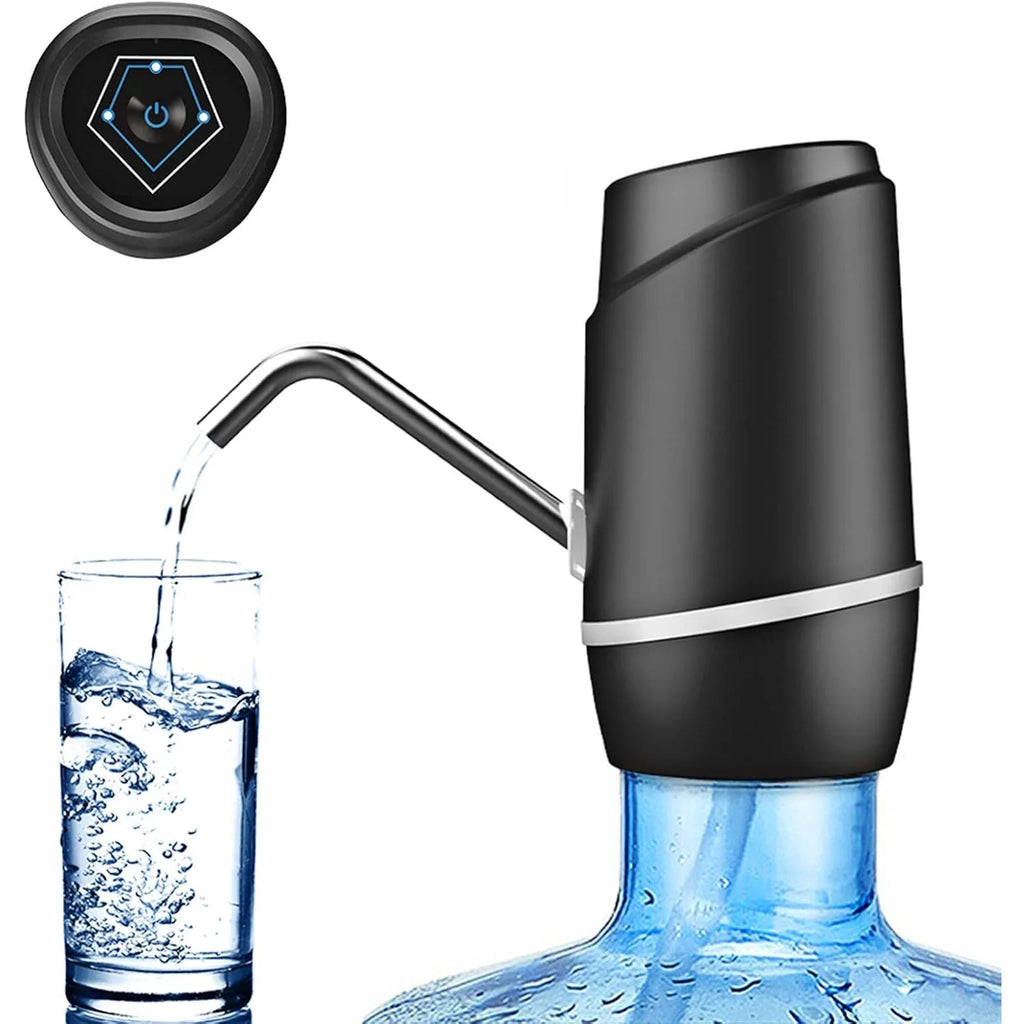 Water Pump Electric Drinking Portable Water Dispenser Universal USB Charging Water Bottle Pump For 2-5 Gallon Zpaxo